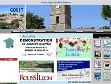 Tablet Screenshot of goult.fr